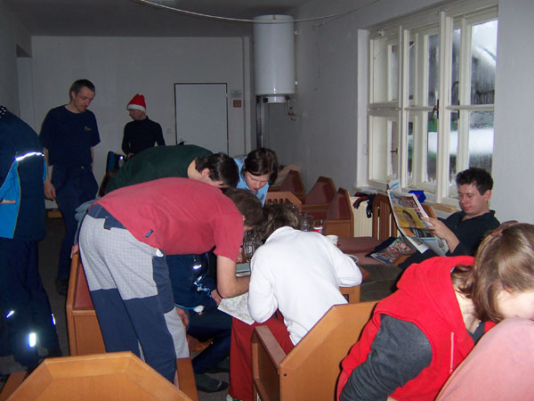 na fotce: start silvestrovského závodu