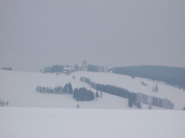 na fotce: Mariánský vrch nad Králíkami