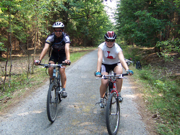 na fotce: Dobrý Burák trénuje na BikeAdventure