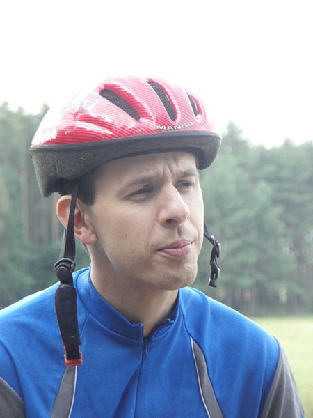 na fotce: Jirka se už taky teší na závod
