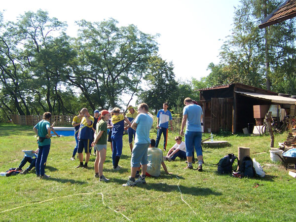 na fotce: nálada před startem