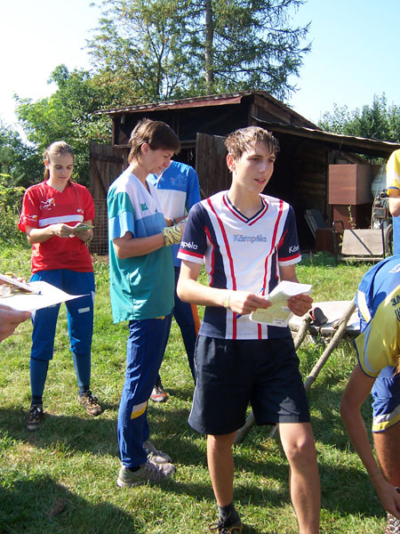 na fotce: někteří se spotili už před startem