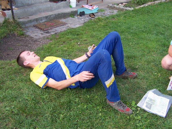 na fotce: i Heppy byl celkem unavenej