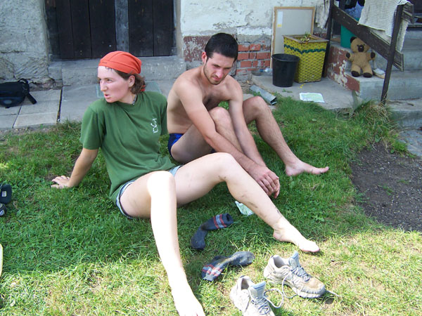 na fotce: Libuška říká: příště vám natrhnem pr...!