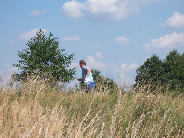 na fotce: paparazzi ulovil fotku běžícího Míry