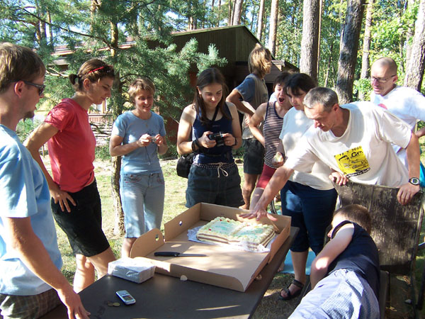 na fotce: Jiřík chce zvěčnit svoji ruku