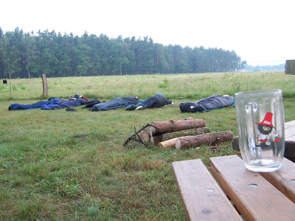 na fotce: nedělní ráno