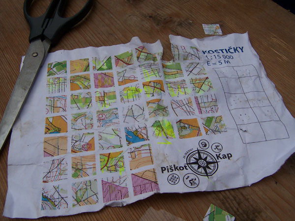 na fotce: mapa v celku