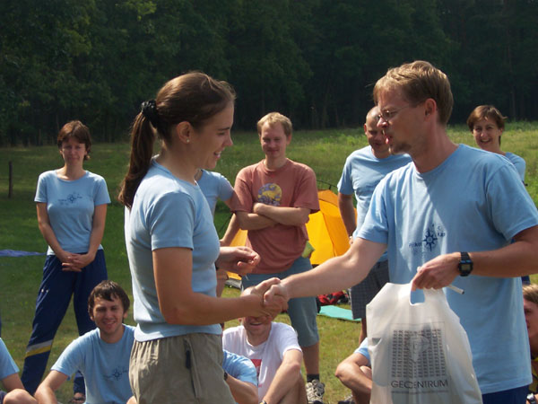 na fotce: 3. místo Zuzka