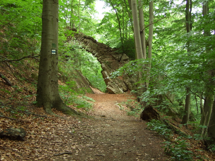 na fotce: Čertův most