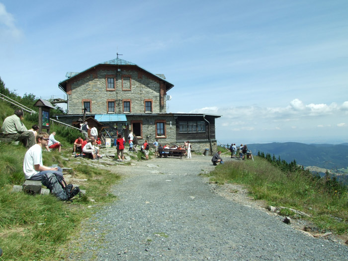 na fotce: chata Jiřího na Šeráku