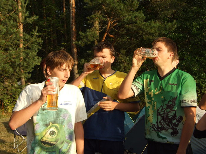 na fotce: první rozběh