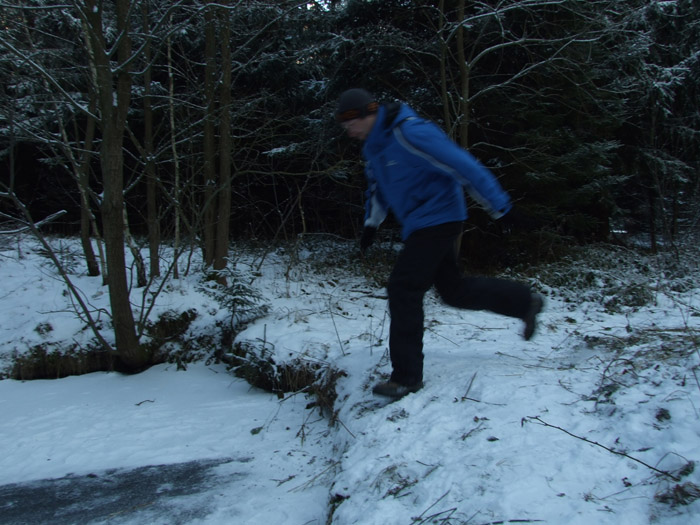 na fotce: to je rozběh