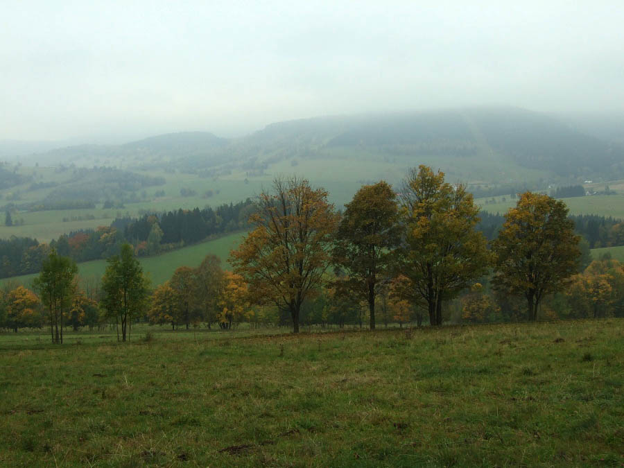 na fotce: výhledy se po ránu nekonaly