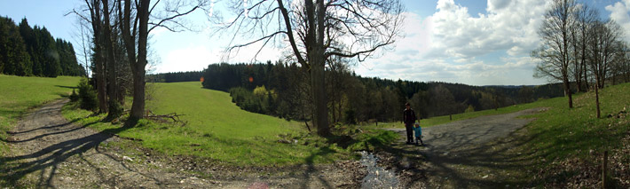 Zákruta u potoka