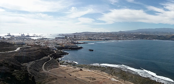 Pohled na Las Palmas