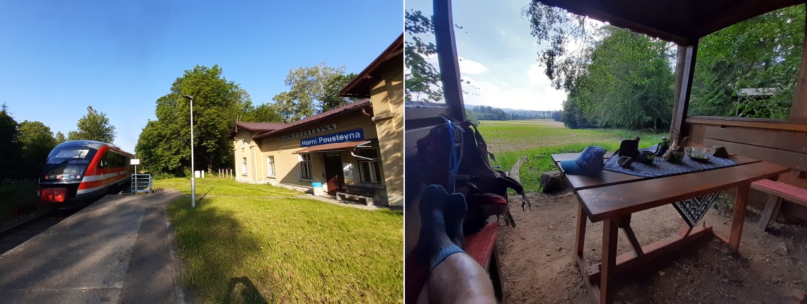 Horní Poustevna, super vybavené posezení